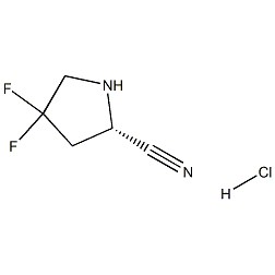 (S)-4,4-difluoropyrrolidine-2-chlorhydrate de carbonitrile n° CAS :869489-04-3