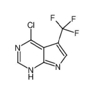 4-Chloro-5-(trifluorométhyl)-7H-pyrrolo[2,3-d]pyrimidine N° CAS : 1211520-73-8