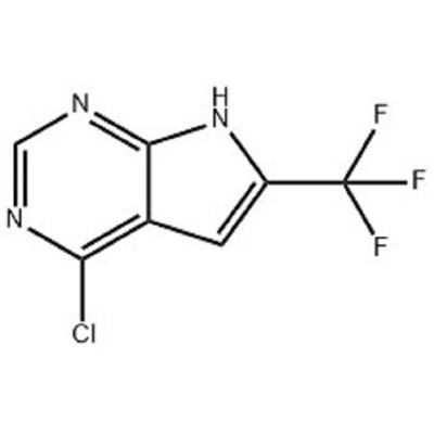 4-chloro-6-(trifluorométhyl)-7H-pyrrolo[2,3-d]pyrimidine N° CAS : 1830312-37-2